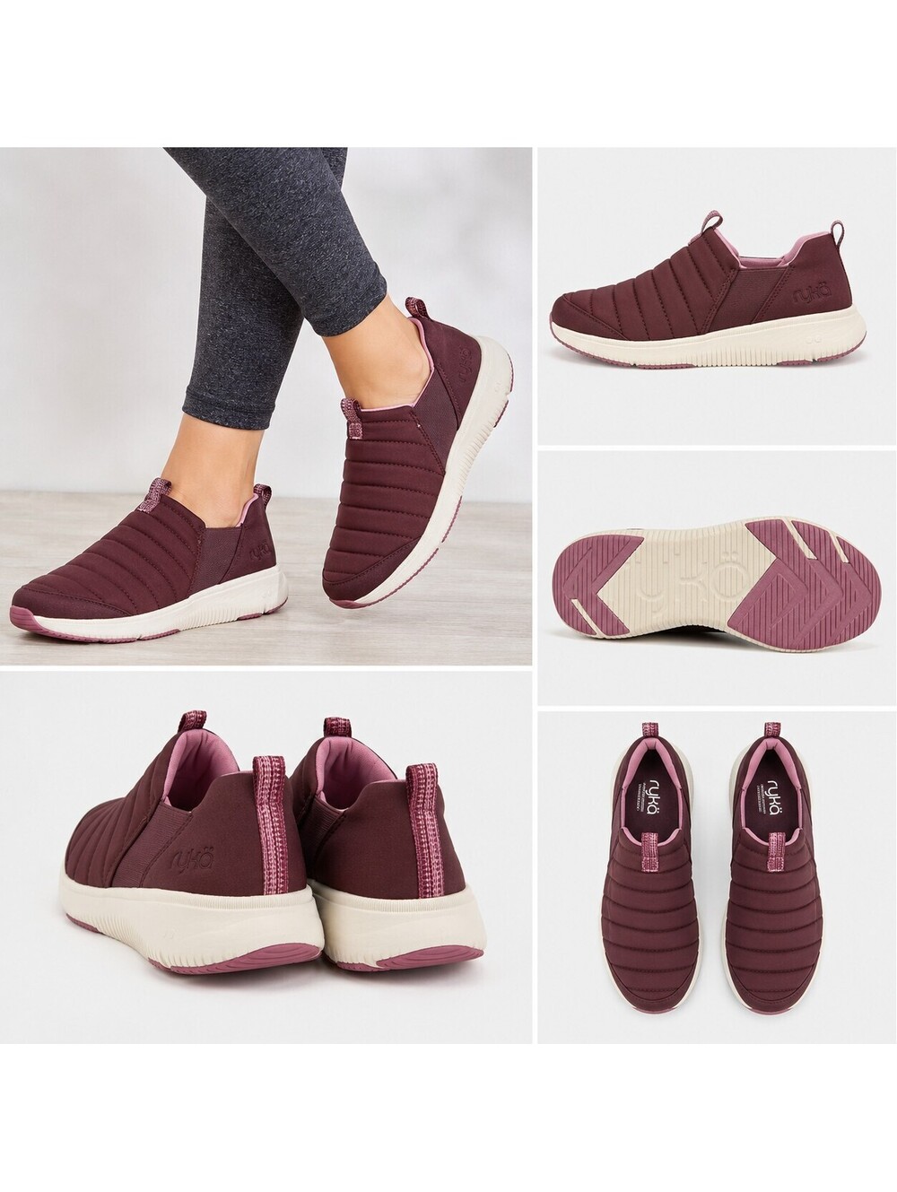 Ryka Pursuit Women's Fashion Sneakers Windsor Red Size 7.5 W NIB